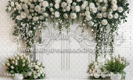 Botanical Loft Breeze Queen Headboard Flipped (JA)