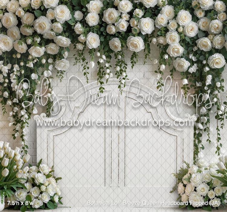 Botanical Loft Breeze Queen Headboard Flipped (JA)