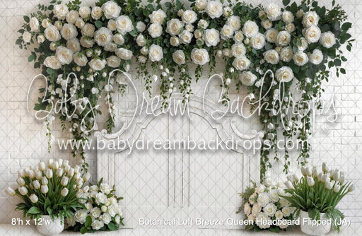 Botanical Loft Breeze Queen Headboard Flipped (JA)