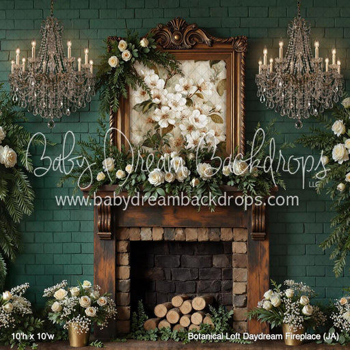 Botanical Loft Daydream Fireplace (JA)