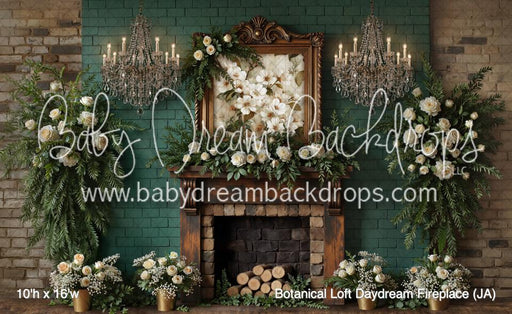 Botanical Loft Daydream Fireplace (JA)