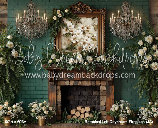 Botanical Loft Daydream Fireplace (JA)