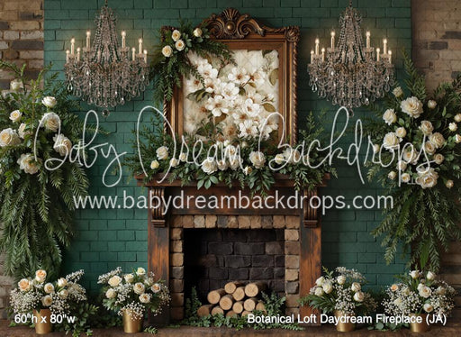 Botanical Loft Daydream Fireplace (JA)
