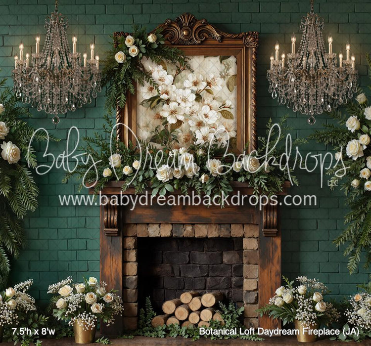 Botanical Loft Daydream Fireplace (JA)