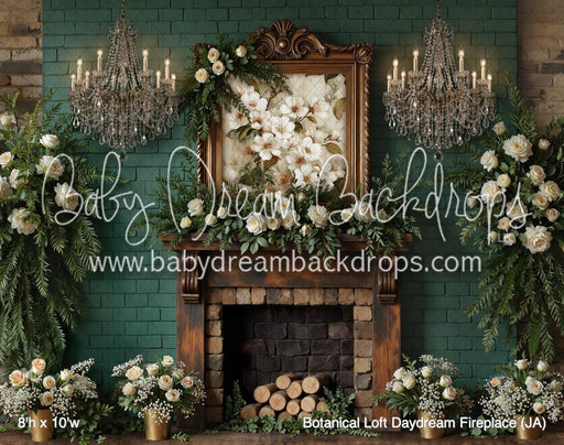 Botanical Loft Daydream Fireplace (JA)