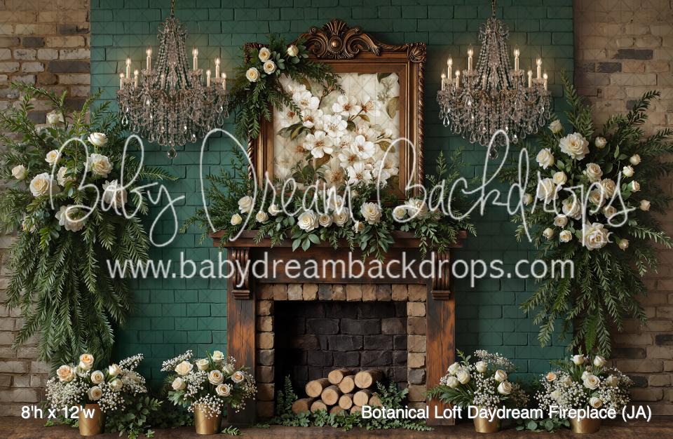 Botanical Loft Daydream Fireplace (JA)