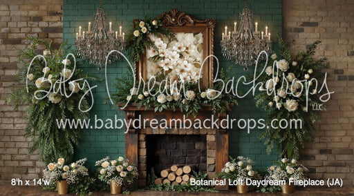 Botanical Loft Daydream Fireplace (JA)