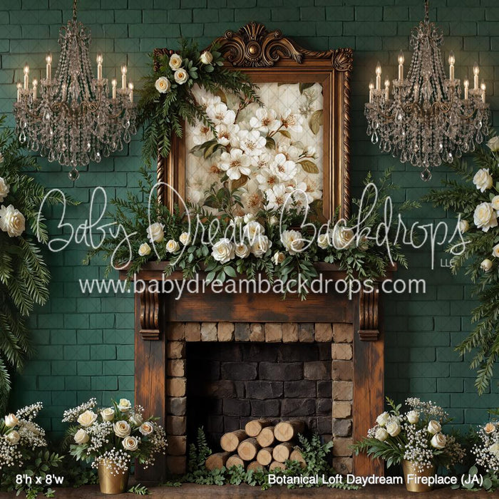 Botanical Loft Daydream Fireplace (JA)