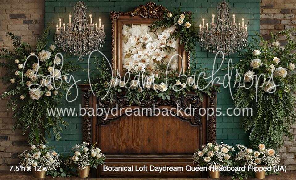 Botanical Loft Daydream Queen Headboard Flipped (JA)