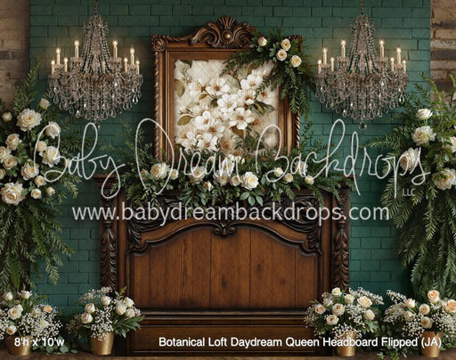 Botanical Loft Daydream Queen Headboard Flipped (JA)
