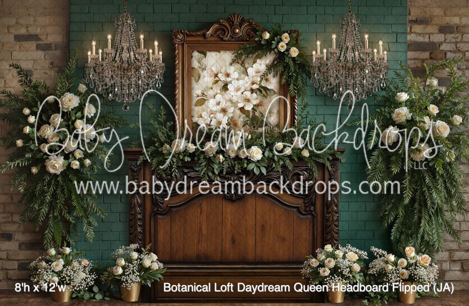 Botanical Loft Daydream Queen Headboard Flipped (JA)