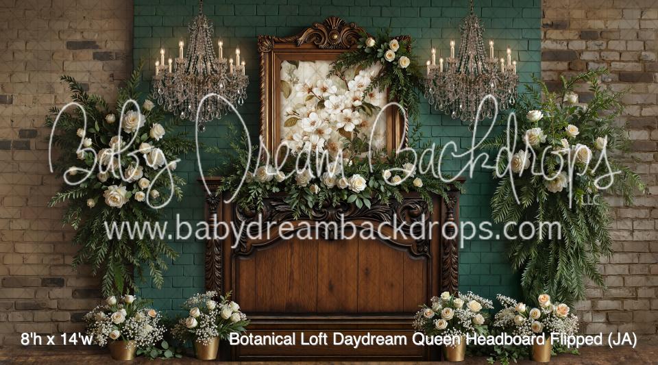 Botanical Loft Daydream Queen Headboard Flipped (JA)