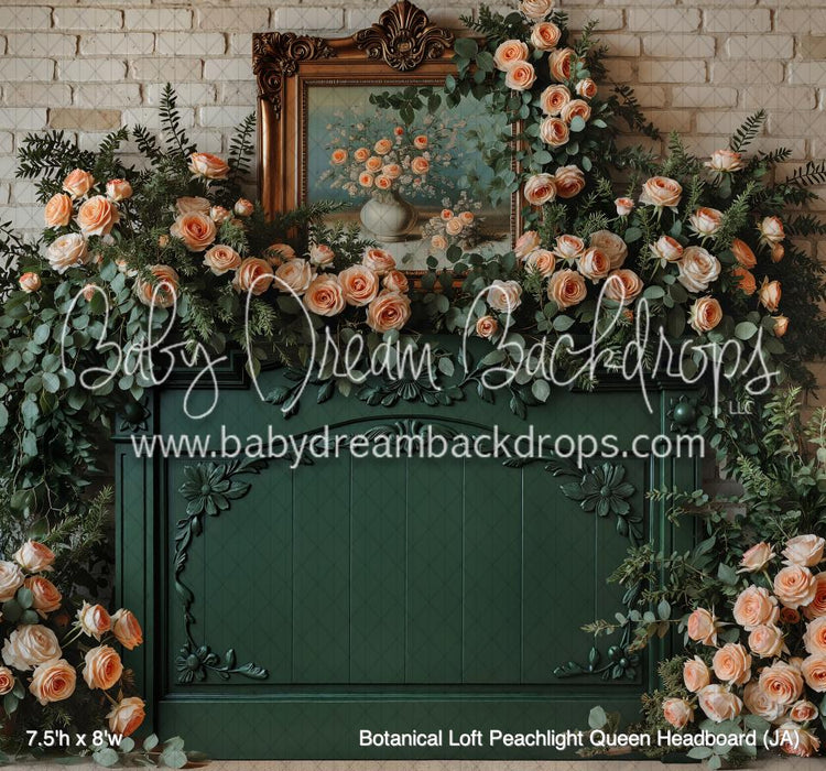 Botanical Loft Peachlight Queen Headboard (JA)