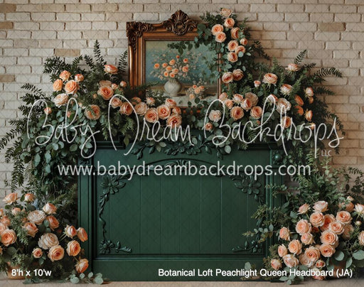 Botanical Loft Peachlight Queen Headboard (JA)