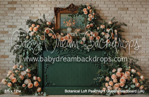 Botanical Loft Peachlight Queen Headboard (JA)