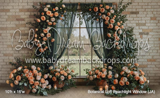 Botanical Loft Peachlight Window (JA)