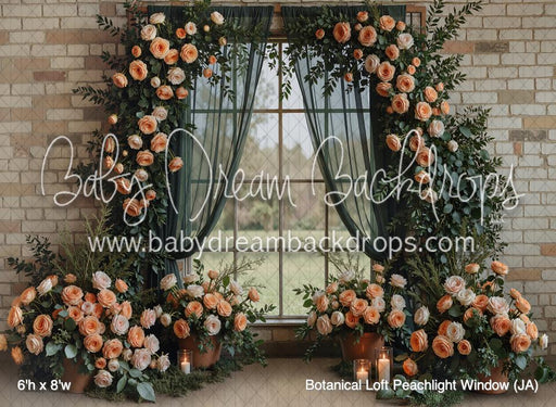 Botanical Loft Peachlight Window (JA)