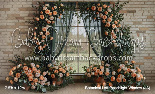 Botanical Loft Peachlight Window (JA)
