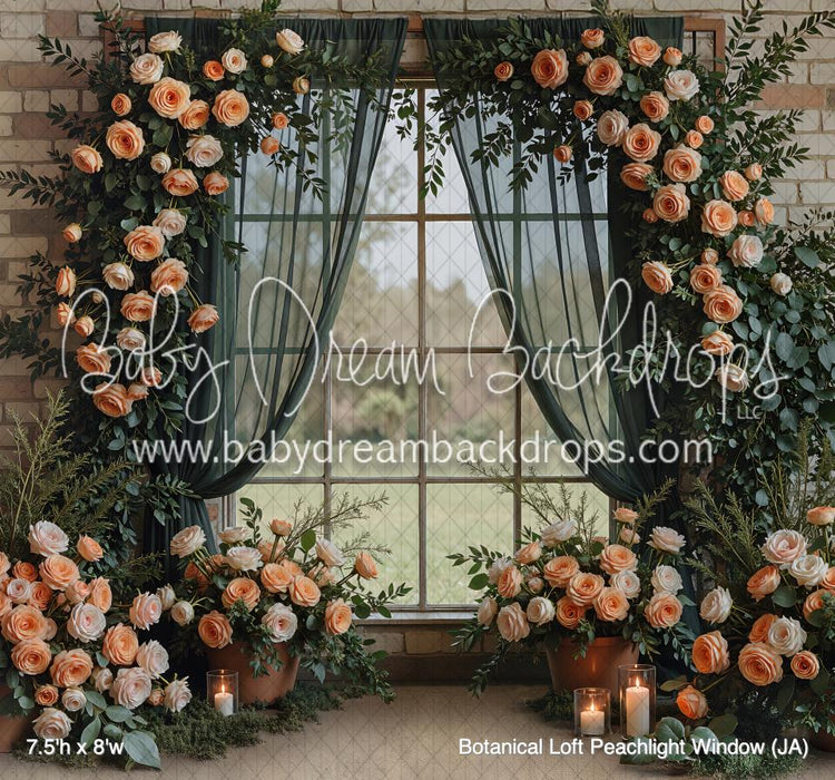 Botanical Loft Peachlight Window (JA)