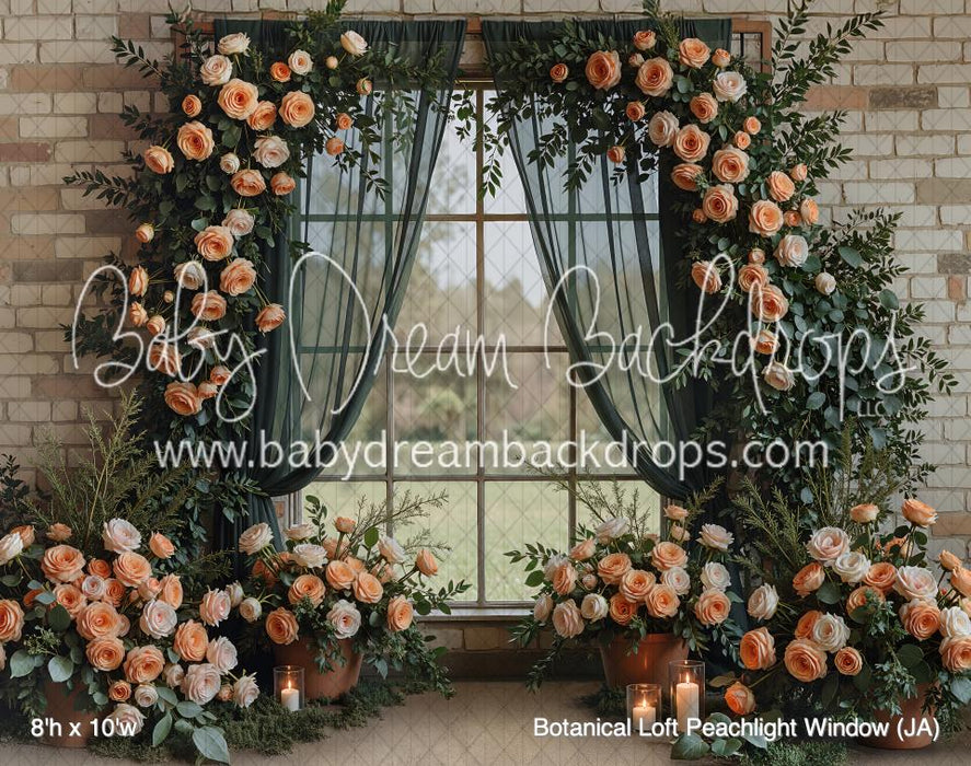 Botanical Loft Peachlight Window (JA)