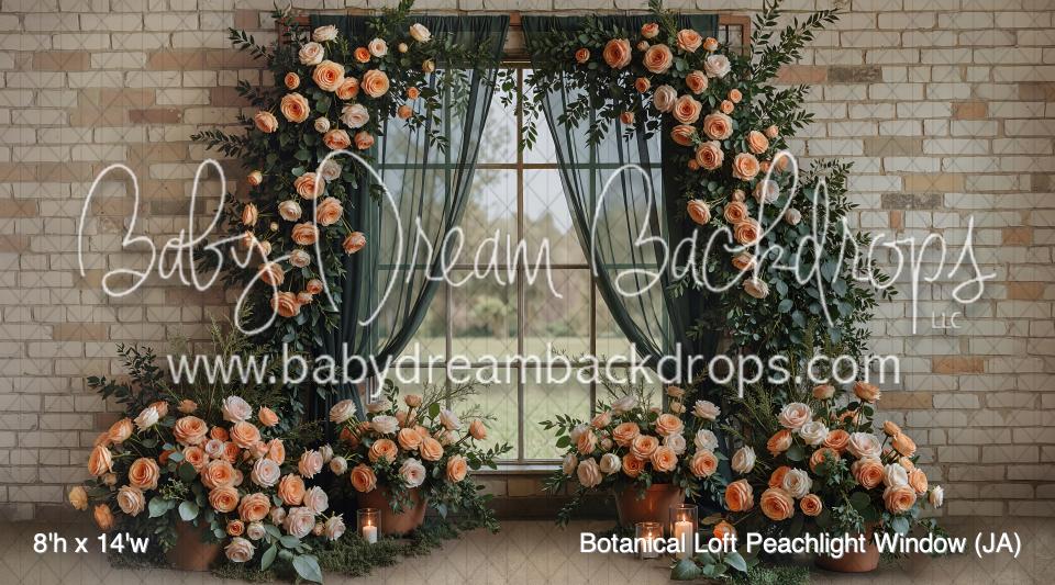Botanical Loft Peachlight Window (JA)