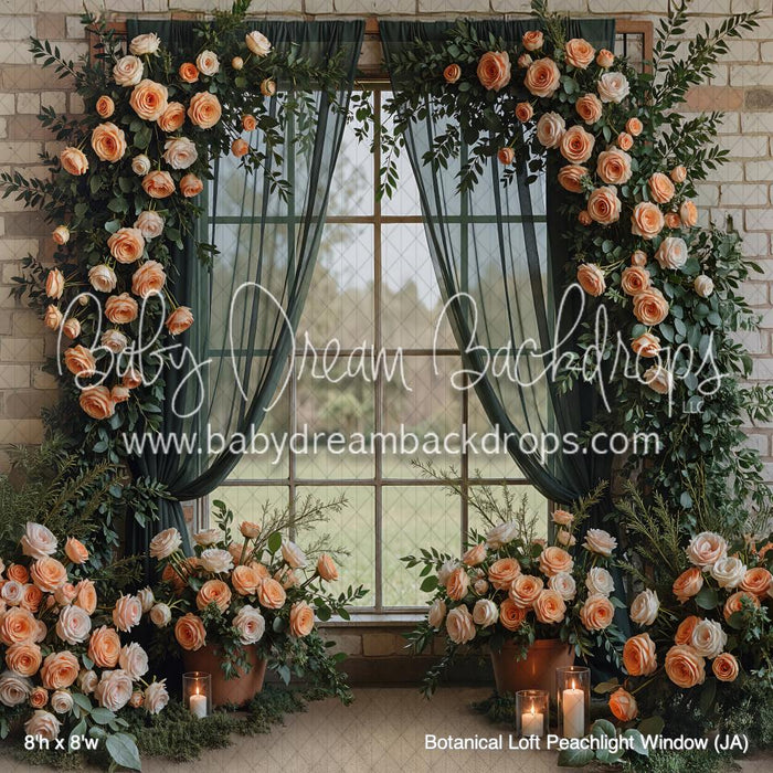 Botanical Loft Peachlight Window (JA)