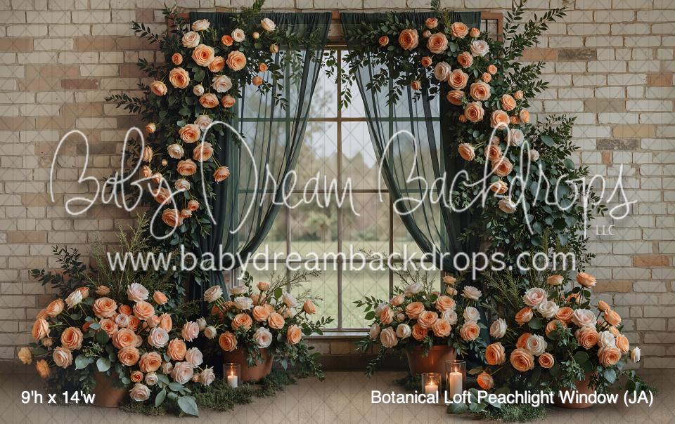 Botanical Loft Peachlight Window (JA)