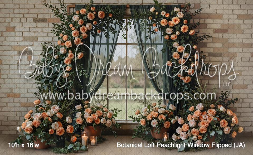 Botanical Loft Peachlight Window Flipped (JA)