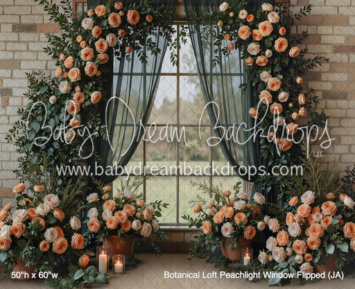 Botanical Loft Peachlight Window Flipped (JA)