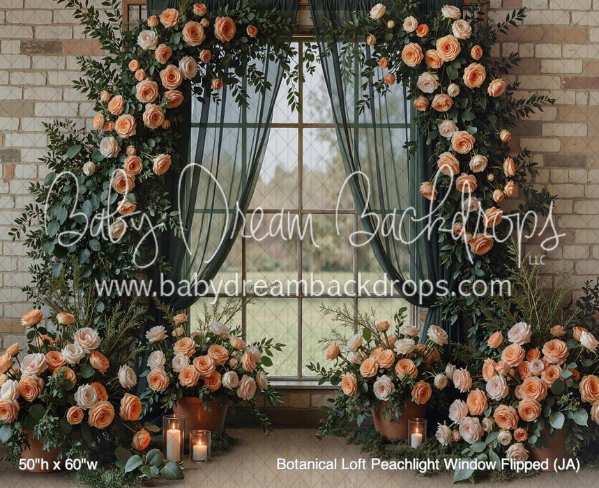 Botanical Loft Peachlight Window Flipped (JA)