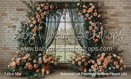 Botanical Loft Peachlight Window Flipped (JA)