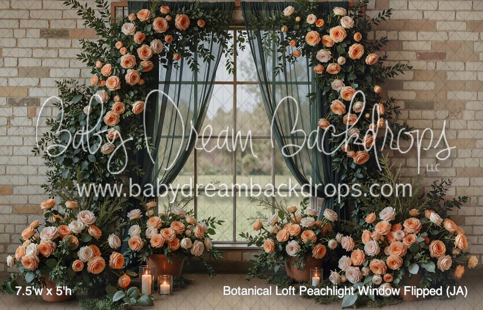 Botanical Loft Peachlight Window Flipped (JA)