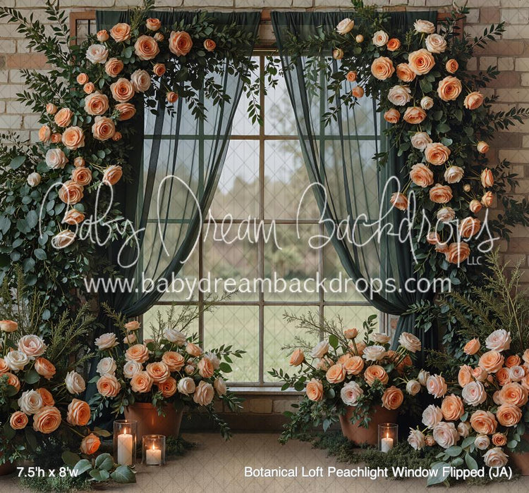 Botanical Loft Peachlight Window Flipped (JA)