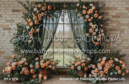 Botanical Loft Peachlight Window Flipped (JA)