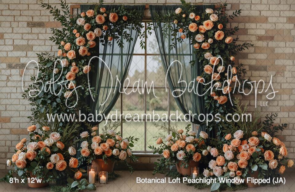Botanical Loft Peachlight Window Flipped (JA)