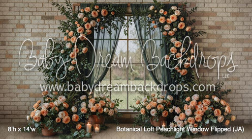 Botanical Loft Peachlight Window Flipped (JA)
