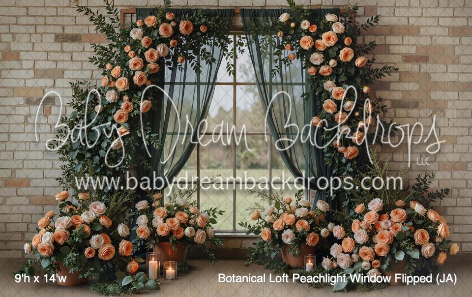 Botanical Loft Peachlight Window Flipped (JA)