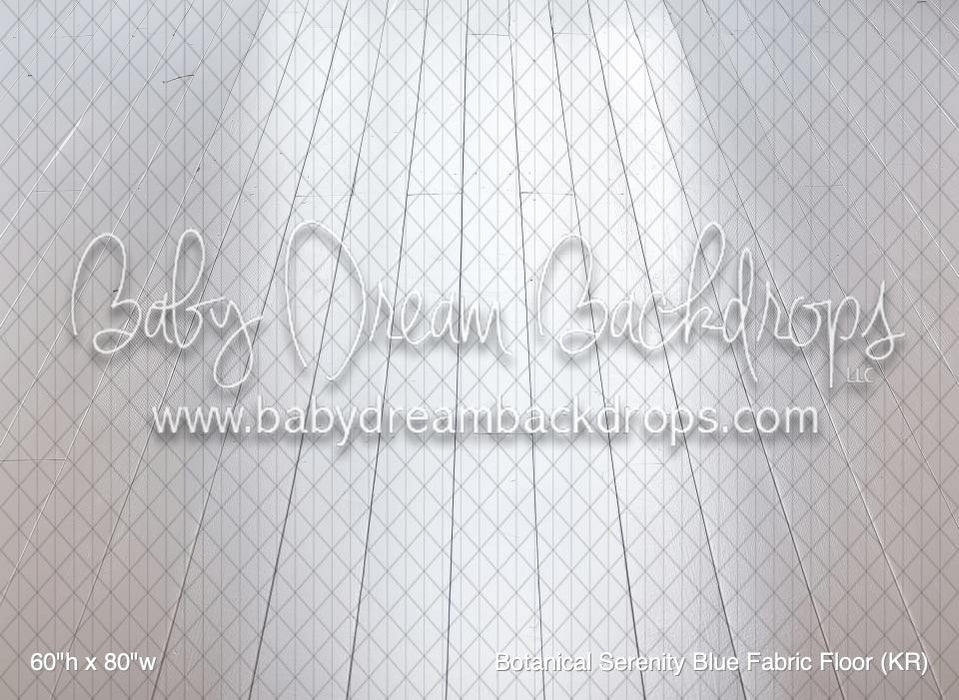 Botanical Serenity Blue Fabric Floor (KR)