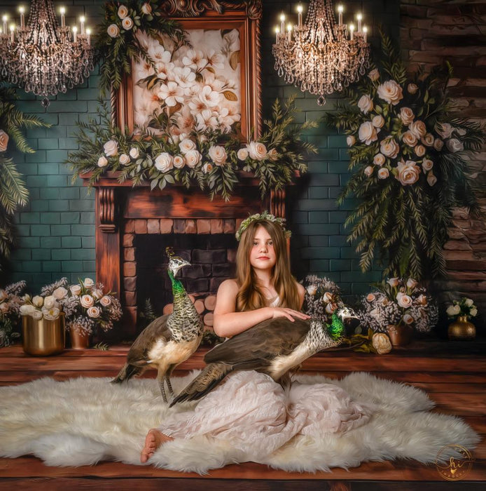 Botanical Loft Daydream Fireplace (JA)