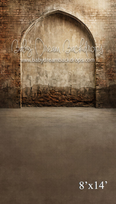 Brick Textured Arch Sweep (VR)