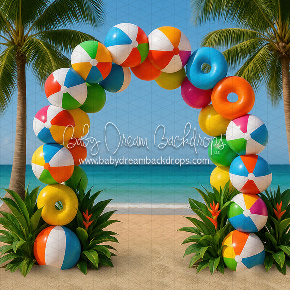 X Drop Bright Beach Arch (JA)