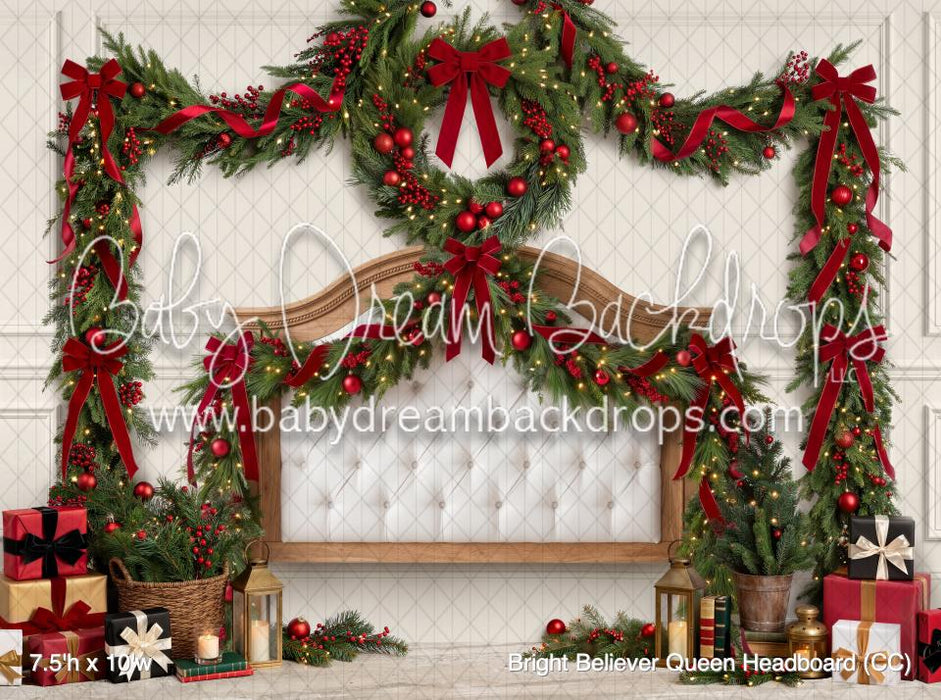 Bright Believer Queen Headboard (CC)