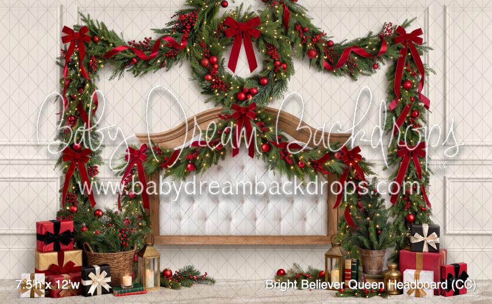 Bright Believer Queen Headboard (CC)