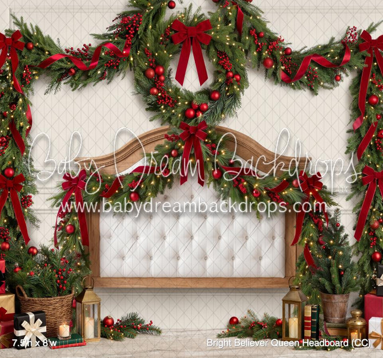 Bright Believer Queen Headboard (CC)