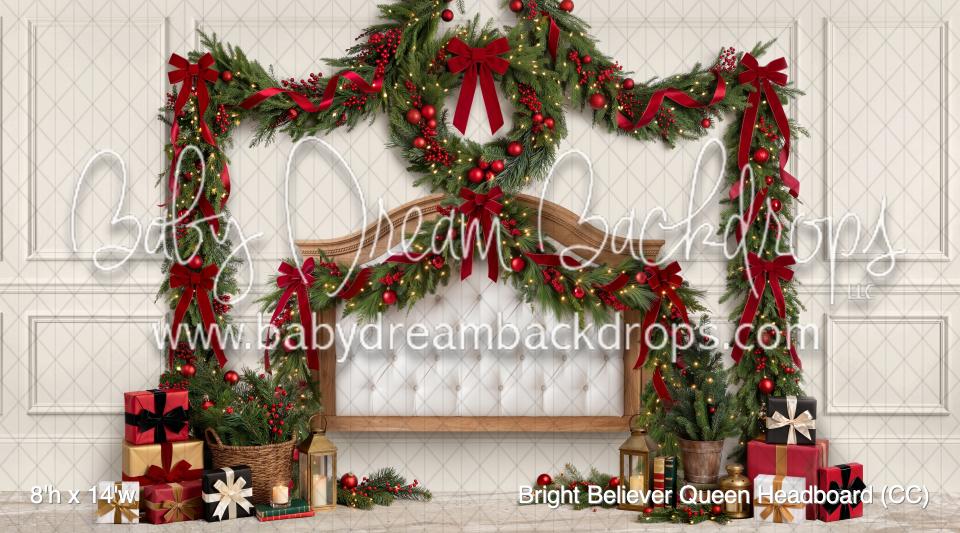 Bright Believer Queen Headboard (CC)