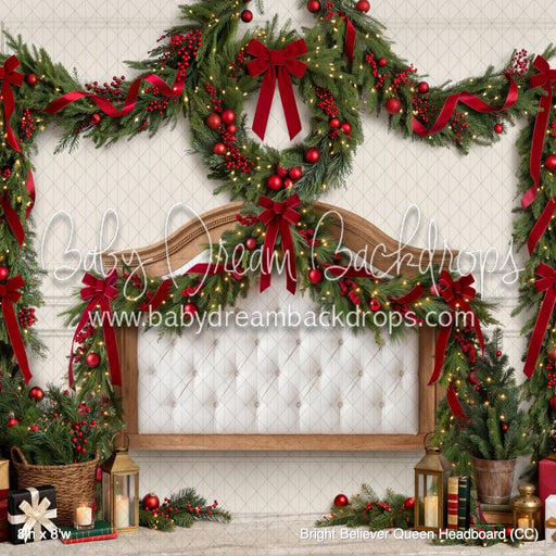 Bright Believer Queen Headboard (CC)