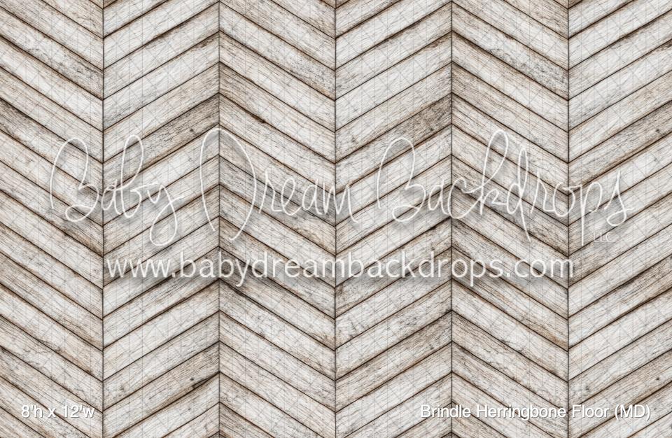 Brindle Herringbone Fabric Floor (MD)