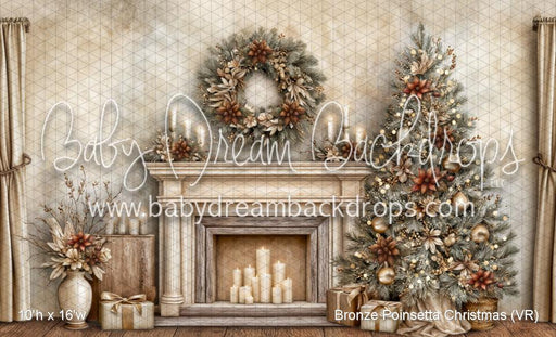 Bronze Poinsettia Christmas (VR)