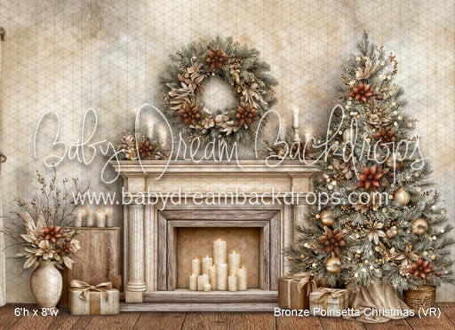 Bronze Poinsettia Christmas (VR)