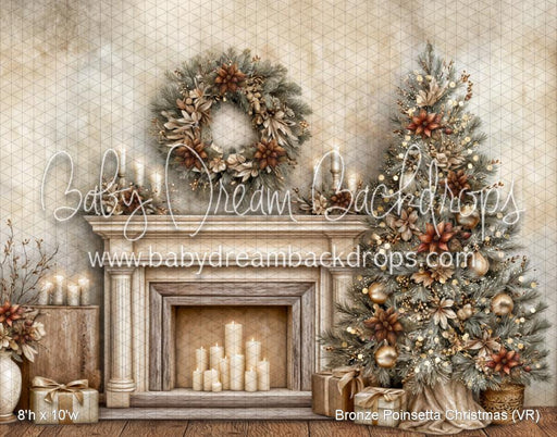 Bronze Poinsettia Christmas (VR)